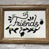 Bird Friends Sea Glass Framed Art - image 7