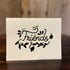 Bird Friends Sea Glass Framed Art - Seaglass Card - 6" X 8" - image 1