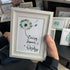 Every Dream Begins With A Wish Sea Glass Framed Art - image 3