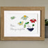 Bloom Where You Are Planted Sea Glass Framed Art - image 7