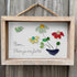 Bloom Where You Are Planted Sea Glass Framed Art - image 11
