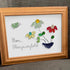 Bloom Where You Are Planted Sea Glass Framed Art - image 6