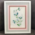 Green And White Fresh Flower Sea Glass Framed Art - image 4