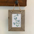 Green And White Fresh Flower Sea Glass Framed Art - image 7