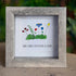Mom Thanks For Helping Us Grow Sea Glass Framed Art - image 6