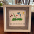 Mom Thanks For Helping Us Grow Sea Glass Framed Art - image 7
