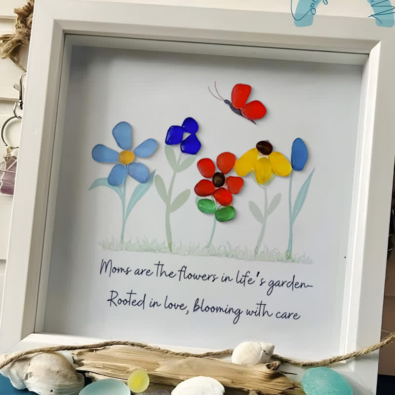 Moms Are Like Garden Sea Glass Framed Art - image 8