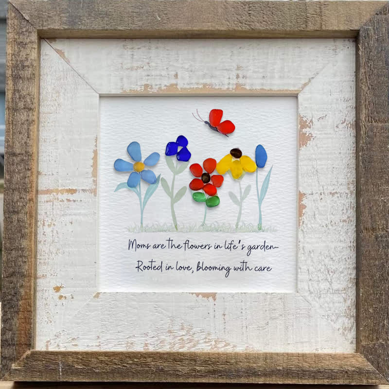 Moms Are Like Garden Sea Glass Framed Art - image 6