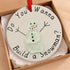 Build A Snowman Winter Sea Glass Hanging Ornament - image 1