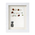 Birds On A Wire & Curious Cat Sea Glass Framed Art - White - 6" X 8" - image 12