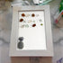 Birds On A Wire & Curious Cat Sea Glass Framed Art - image 4