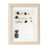 Birds On A Wire & Curious Cat Sea Glass Framed Art - image 9