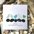 Warm Birds Love Family Sea Glass Framed Art - image 2