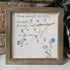 Carefree Vibe Birds Sea Glass Framed Art - image 0