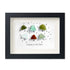 "Singing in the Rain" Umbrella Sea Glass Framed Art - Black - 6" X 8" - image 14