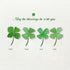 Four Leaf Clover Blessings Sea Glass Framed Art - image 2