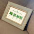 Four Leaf Clover Blessings Sea Glass Framed Art - image 6