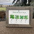 Four Leaf Clover Blessings Sea Glass Framed Art - image 9