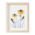 Daisy Handmade Sea Glass Framed Art - image 9