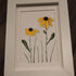Daisy Handmade Sea Glass Framed Art - image 7