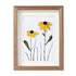 Daisy Handmade Sea Glass Framed Art - image 10