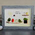 Happy Day Gathering Birds Sea Glass Framed Art - image 4