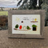 Happy Day Gathering Birds Sea Glass Framed Art - image 8