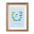 Serenity in Bloom Flower and Bird Sea Glass Framed Art - image 10