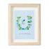 Serenity in Bloom Flower and Bird Sea Glass Framed Art - image 9