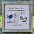 Winter Cheer Christmas Snowman Sea Glass Framed Art - image 2