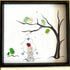 Winter Wonder Smiles Snowman and Birds Sea Glass Framed Art - image 6