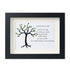 Lesson From A Tree Sea Glass Framed Art - Black - 6" X 8" - image 13