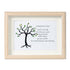 Lesson From A Tree Sea Glass Framed Art - Oak - 6" X 8" - image 11