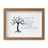 Lesson From A Tree Sea Glass Framed Art - Walnut Brown - 6" X 8" - image 12