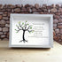Lesson From A Tree Sea Glass Framed Art - image 7