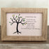 Lesson From A Tree Sea Glass Framed Art - image 0
