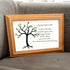Lesson From A Tree Sea Glass Framed Art - image 3