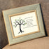Lesson From A Tree Sea Glass Framed Art - image 5