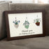 Thank You For Helping Me Grow Sea Glass Framed Art - image 0