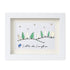 I Love Where I Am Right Now Sea Glass Framed Art - image 13
