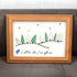 I Love Where I Am Right Now Sea Glass Framed Art - image 0