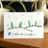 I Love Where I Am Right Now Sea Glass Framed Art - Seaglass Card - 6" X 8" - image 1