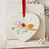 Three Chirping Music Birds Sea Glass Hanging Ornament - image 10