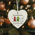 Our Christmas Crew Sea Glass Hanging Ornament - image 8