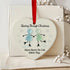 Skating Through Christmas Sea Glass Hanging Ornament - image 2