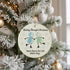 Skating Through Christmas Sea Glass Hanging Ornament - image 9