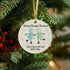 Skating Through Christmas Sea Glass Hanging Ornament - image 8