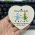 Making Spirits Bright Family Sea Glass Hanging Ornament - image 2