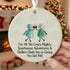 Cheers to Friendship Sea Glass Hanging Ornament - Round - Buy 5 Get 2 Free(7 Pcs) - image 0