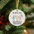 Forever Besties Celebration Sea Glass Hanging Ornament - image 4